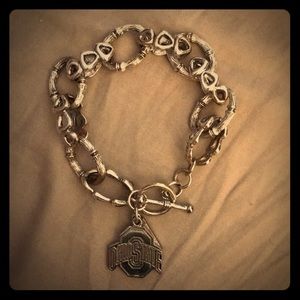 Ohio State Charm Bracelet